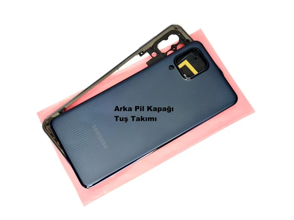 Tkgz Samsung Galaxy M32 KASA Arka Pil Batarya Kapağı Siyah ürün görseli 1