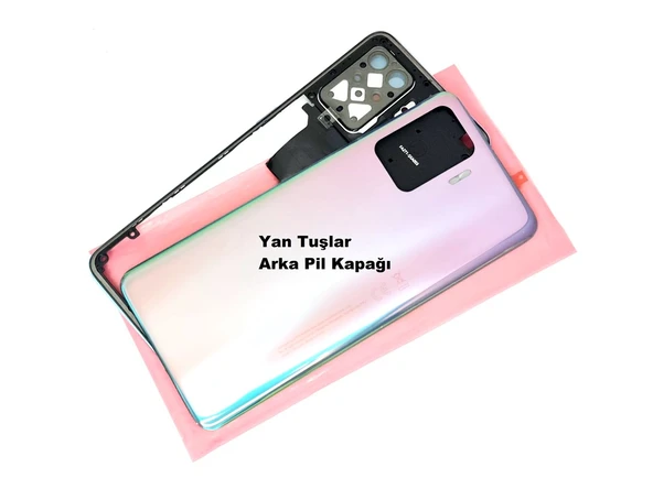 Tkgz Oppo Reno 5 Lite kasa Arka Pil Batarya Kapağı Mavi ürün görseli 1