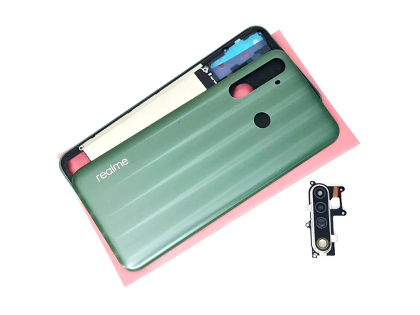 Tkgz Oppo Realme 6İ Kasa Arka Pil Batarya Kapağı YEŞİL ürün görseli 1