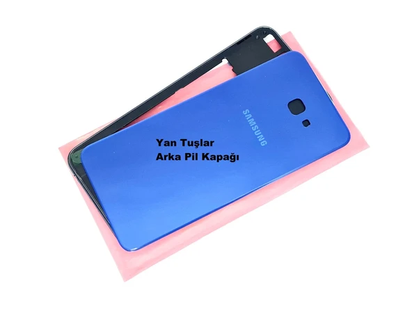 Tkgz Samsung Galaxy J4 Plus Kasa Arka Pil Batarya Kapağı MAVİ ürün görseli 1