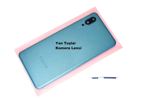 Tkgz Samsung Galaxy A02 Kasa Arka Pil Batarya Kapağı MAVİ ürün görseli 1