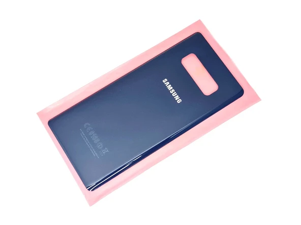 Tkgz Samsung Galaxy NOTE 8 Arka Pil Batarya Kapağı (CAM) LACİVERT ürün görseli 1