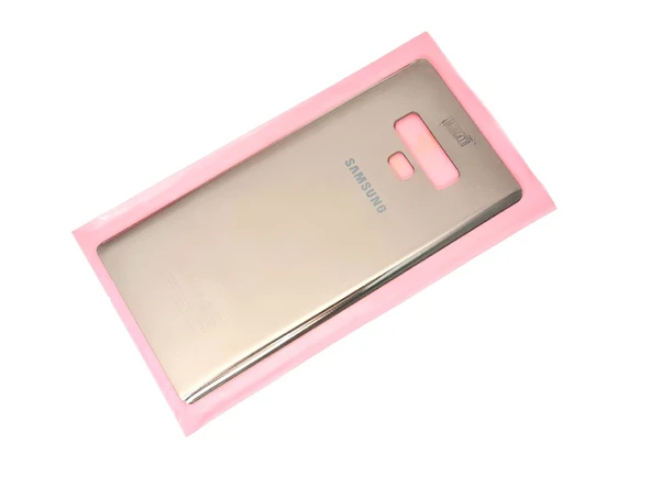 Tkgz Samsung Galaxy NOTE 9 Arka Pil Batarya Kapağı (CAM) GOLD ürün görseli 1