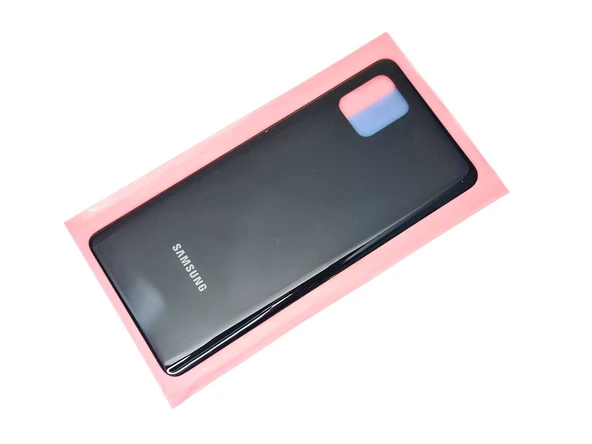 Tkgz Samsung Galaxy NOTE 10 LİTE Arka Pil Batarya Kapağı (CAM) SİYAH ürün görseli 1