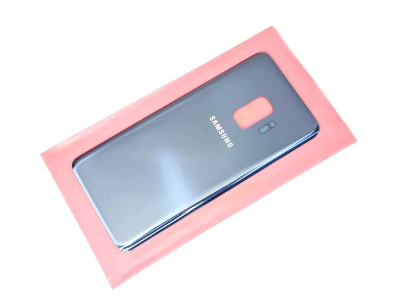 Tkgz Samsung Galaxy S9 Arka Pil Batarya Kapağı (CAM) MAVİ ürün görseli 1