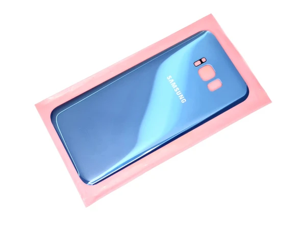 Tkgz Samsung Galaxy S8 PLUS Arka Pil Batarya Kapağı (CAM) MAVİ ürün görseli 1