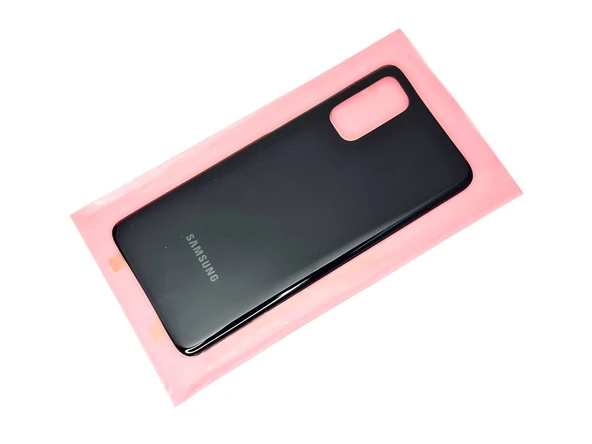 Tkgz Samsung Galaxy S20 Arka Pil Batarya Kapağı (CAM) SİYAH ürün görseli 1