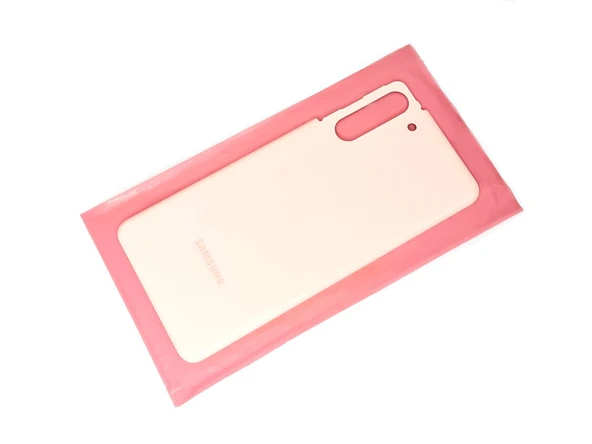 Tkgz Samsung Galaxy S21 Arka Pil Batarya Kapağı (CAM) PEMBE ürün görseli 1