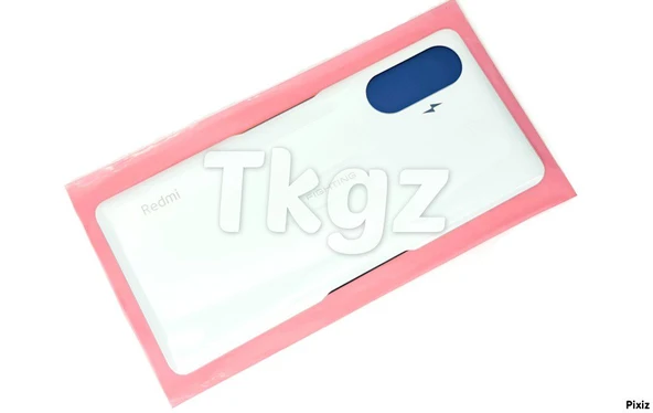 Tkgz Xiaomi Redmi K40 Gaming Arka Pil Batarya Kapağı (CAM) BEYAZ ürün görseli 1