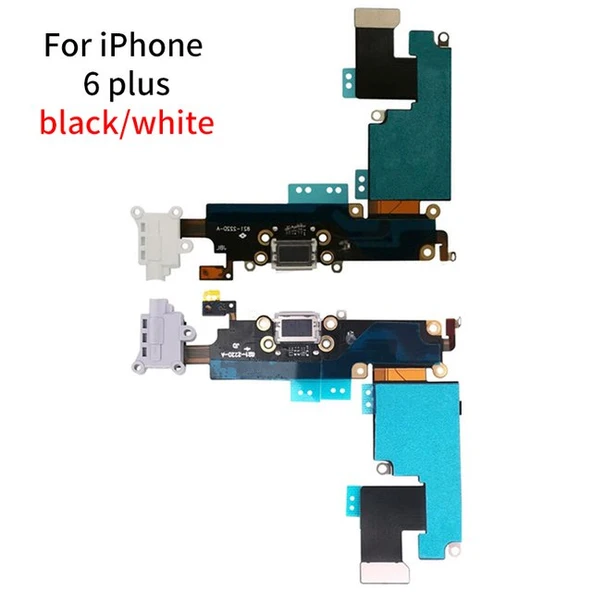 Tkgz İPhone 6 PLUS FULL Şarj Kulaklık Soketi (BEYAZ) ürün görseli 1