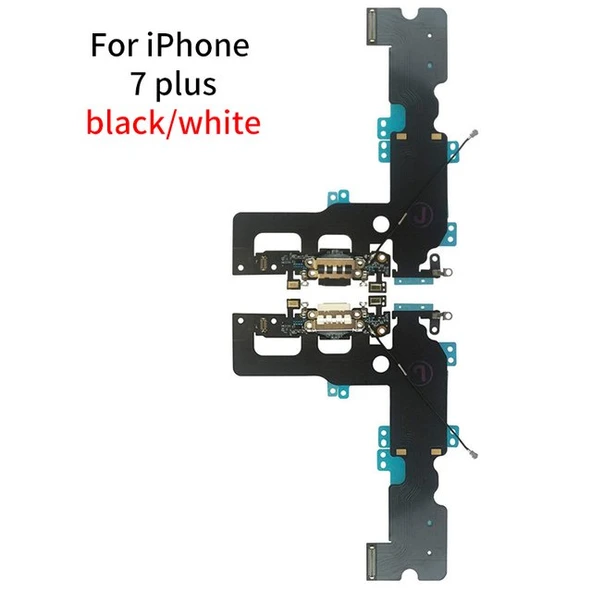 Tkgz İPhone 7 PLUS FULL Şarj Soketi (SİYAH) ürün görseli 1