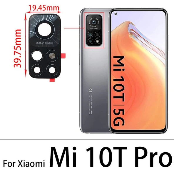 Tkgz Xiaomi Mİ1 0T PRO Arka Kamera Camı Lens Yapışkanlı ürün görseli 1