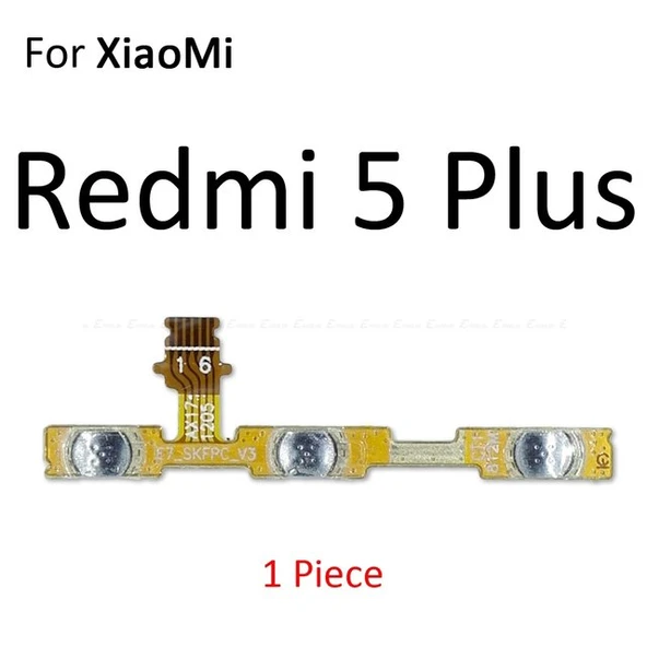Tkgz Xiaomi Redmi 5 PLUS On Off Yan Ses Filmi ürün görseli 1