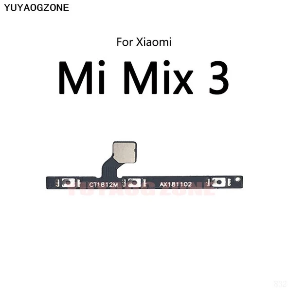 Tkgz Xiaomi Mİ MİX 3 On Off Yan Ses Filmi ürün görseli 1