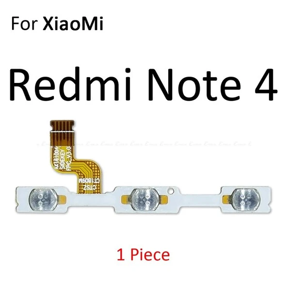Tkgz Xiaomi Redmi NOTE 4 On Off Yan Ses Filmi ürün görseli 1