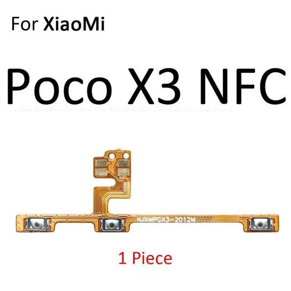 Tkgz Xiaomi POCOPHONE X3 NFC On Off Yan Ses Filmi ürün görseli 1