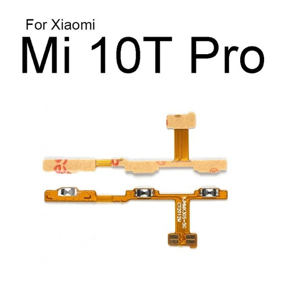 Tkgz Xiaomi Mİ 10T PRO On Off Yan Ses Filmi ürün görseli 1