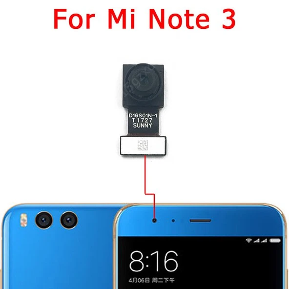 Tkgz Xiaomi Mİ Note 3 Ön Kamera Orj ürün görseli 1