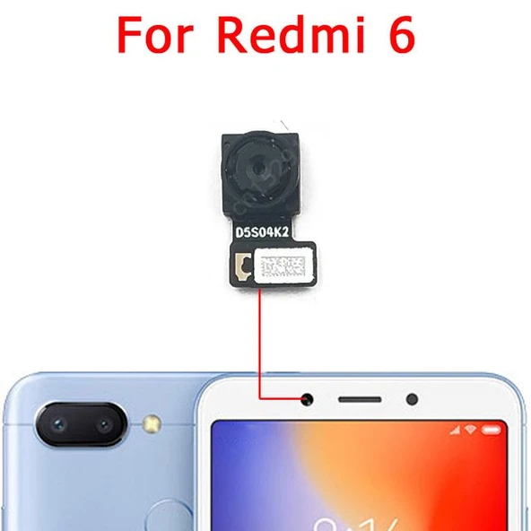 Tkgz Xiaomi Redmi 6/6A Ön Kamera Orj ürün görseli 1
