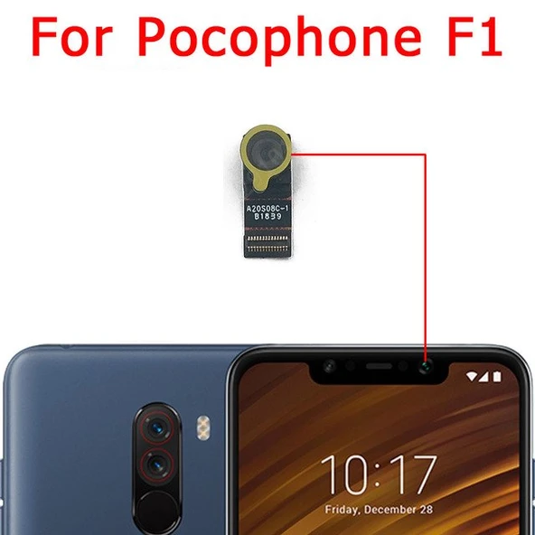 Tkgz Xiaomi POCOPHONE F1 Ön Kamera Orj ürün görseli 1