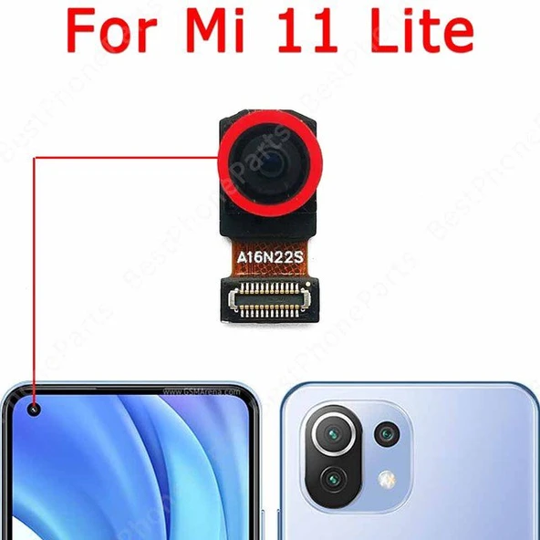 Tkgz Xiaomi Mİ 11 LİTE Ön Kamera Orj ürün görseli 1