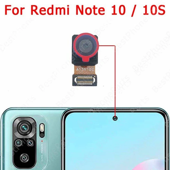 Tkgz Xiaomi Redmi NOTE 10 (4G) Ön Kamera Orj ürün görseli 1
