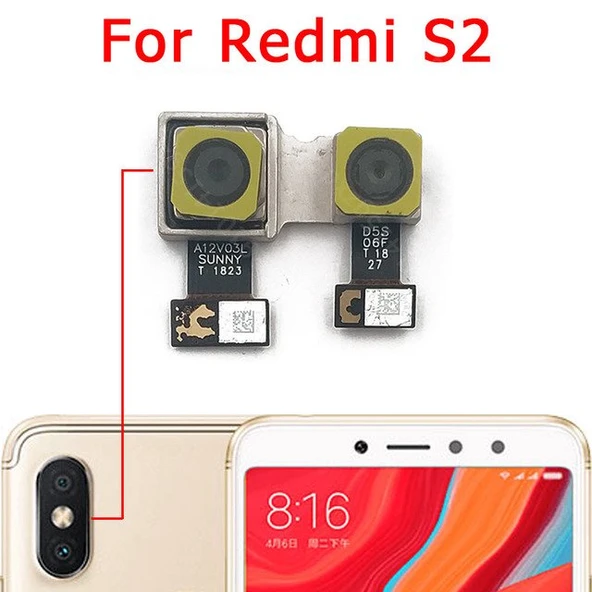 Tkgz Xiaomi Mİ S2 Arka Kamera Orj ürün görseli 1