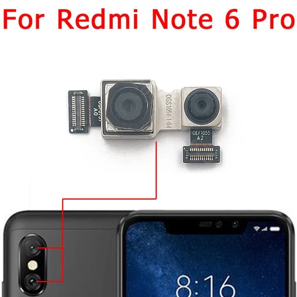 Tkgz Xiaomi Redmi NOTE 6 PRO Arka Kamera Orj ürün görseli 1