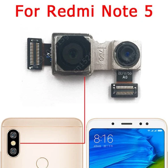 Tkgz Xiaomi Redmi NOTE 5 Arka Kamera Orj ürün görseli 1