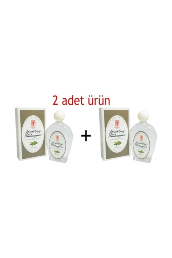 Tariş Yeşil Çay Kolonyası-200 ml Cam Şişe 2 Adet ürün görseli 1