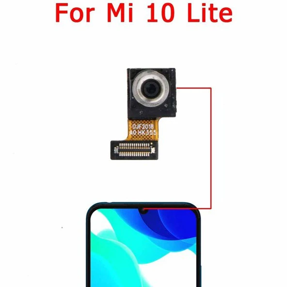 Tkgz Xiaomi Mİ 10 LİTE Ön Kamera Orj ürün görseli 1