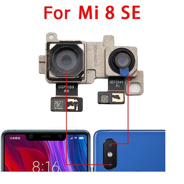 Tkgz Xiaomi Mİ8 SE Arka Kamera Orj ürün görseli 1