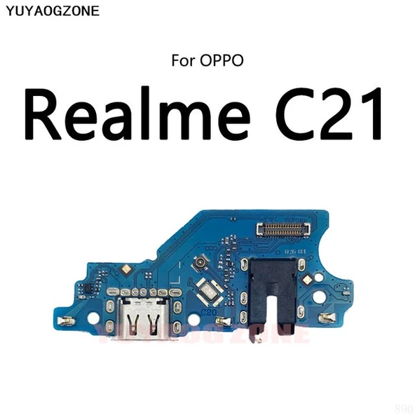 Tkgz Oppo Realme C21 Şarj Soketi Kulaklık Soketi orj ürün görseli 1
