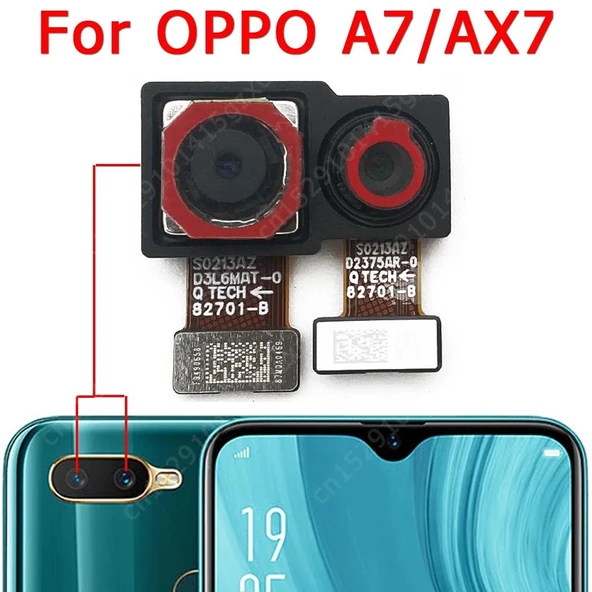 Tkgz Oppo AX7 Arka Kamera ürün görseli 1