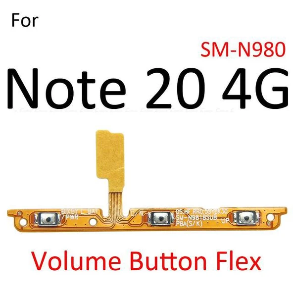 Tkgz Samsung Galaxy NOTE 20 On Off Yan Ses Filmi ürün görseli 1