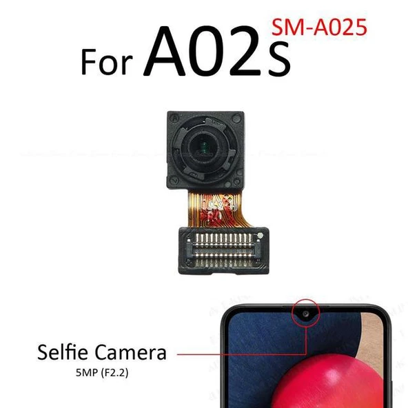 Tkgz Samsung Galaxy A02S Ön Kamera (Orjinal) ürün görseli 1