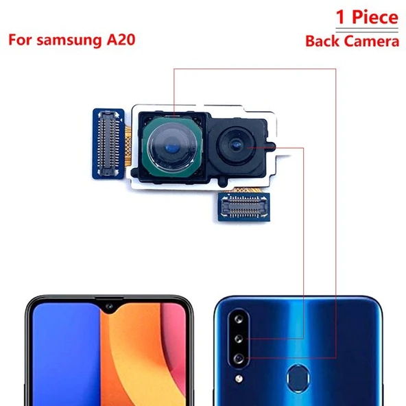 Tkgz Samsung Galaxy A20 Arka Kamera (Orjinal) ürün görseli 1