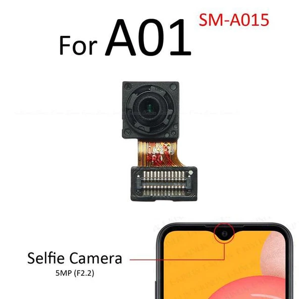Tkgz Samsung Galaxy A01 Ön Kamera (Orjinal) ürün görseli 1