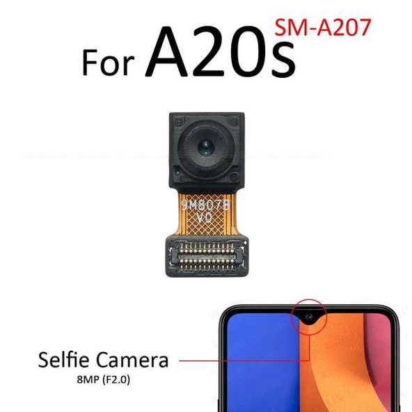 Tkgz Samsung Galaxy A20S  Ön Kamera (Orjinal) ürün görseli 1