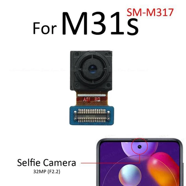 Tkgz Samsung Galaxy M31S Ön Kamera (Orjinal) ürün görseli 1