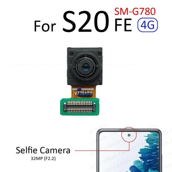 Tkgz Samsung Galaxy S20 FE Ön Kamera (Orjinal) ürün görseli 1