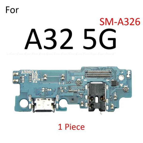 Tkgz Samsung Galaxy A32 (A32 5G) FULL ORJ Şarj Soketi Kulaklık Soketi ürün görseli 1