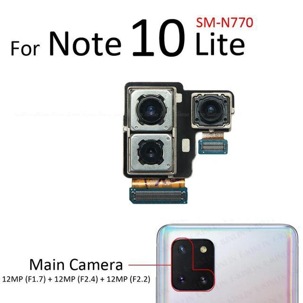 Tkgz Samsung Galaxy NOTE 10 LİTE Arka Kamera (Orjinal) ürün görseli 1