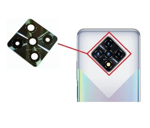 Tkgz Infinix ZORE 8 Arka Kamera Camı Lens Yapışkanlı ürün görseli 1
