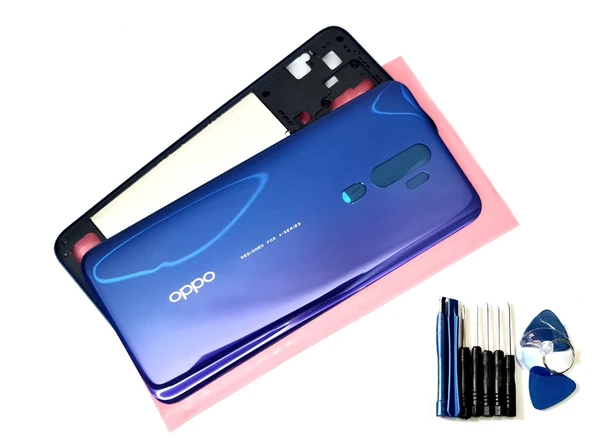 Tkgz Oppo A9 2020 ORJ Kasa Arka Pil Batarya  + TAMİR SETİ - MAVİ ürün görseli 1