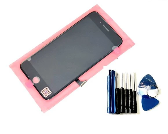 Tkgz İPhone 7 PLUS Lcd Ekran dokunmatik (LW Marka Tamir SETİ) SİYAH ürün görseli 1