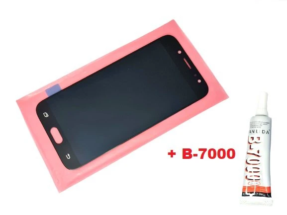 Tkgz Samsung Galaxy J7 Pro 2017 J730 Lcd Ekran Dokunmatik SİYAH (B-7000) ürün görseli 1