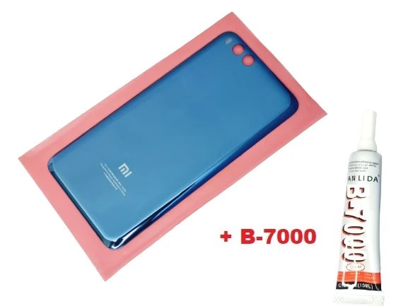 Tkgz Xiaomi Mi Note 3 Arka Kapak Batarya Pil Kapağı (CAM+B-7000) MAVİ ürün görseli 1