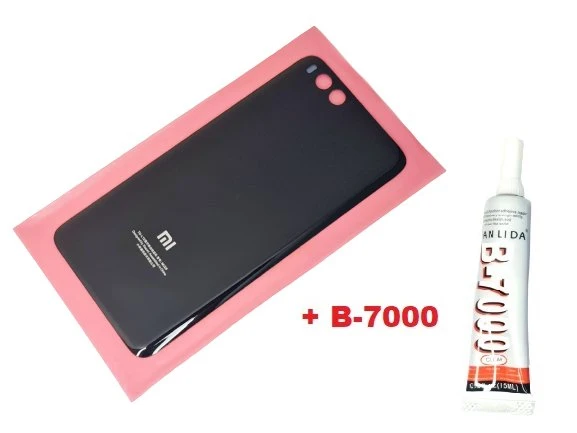 Tkgz Xiaomi Mi 6 Arka Kapak Batarya Pil Kapağı (CAM+B-7000) SİYAH ürün görseli 1