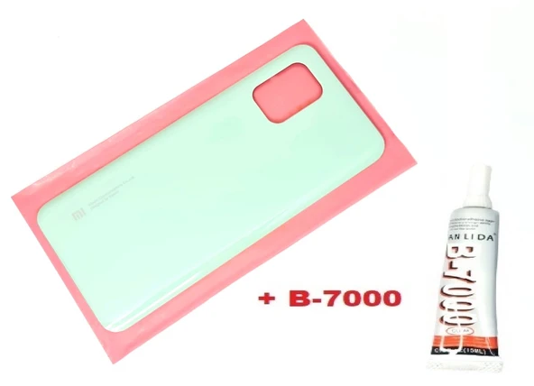 Tkgz Xiaomi Mi 10 Lite Arka Kapak Pil Kapağı (CAM+B-7000) YEŞİL ürün görseli 1